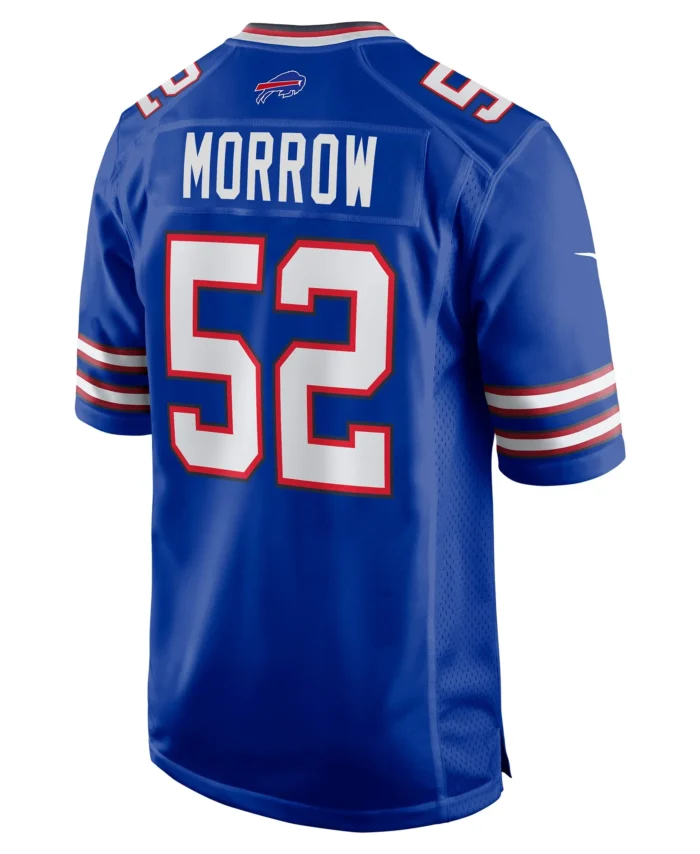 Nicholas Morrow Buffalo Bills  Game Jersey -  Royal