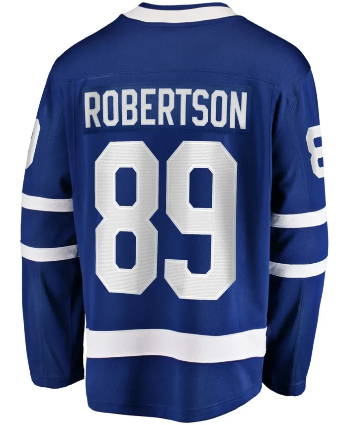 Nicholas Robertson Toronto Maple Leafs Fanatics Home Premier Breakaway Player Jersey - Blue