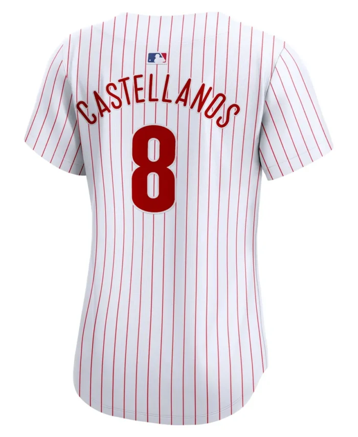 Nick Castellanos Philadelphia Phillies Women  Home Limited Player Jersey- White