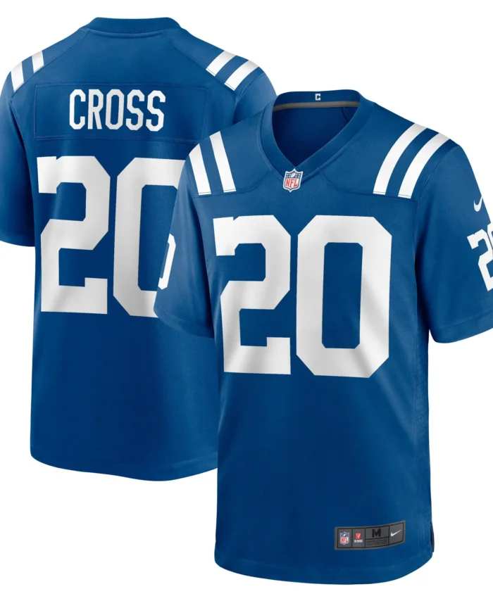 Nick Cross Indianapolis Colts Player Game Jersey - Royal