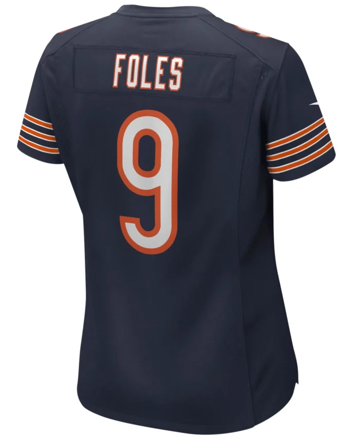 Nick Foles Chicago Bears Women's Game Jersey - Navy