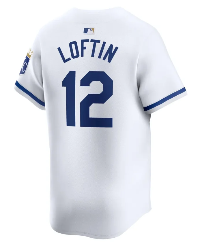 Nick Loftin Kansas City Royals Home Limited Player Jersey - White