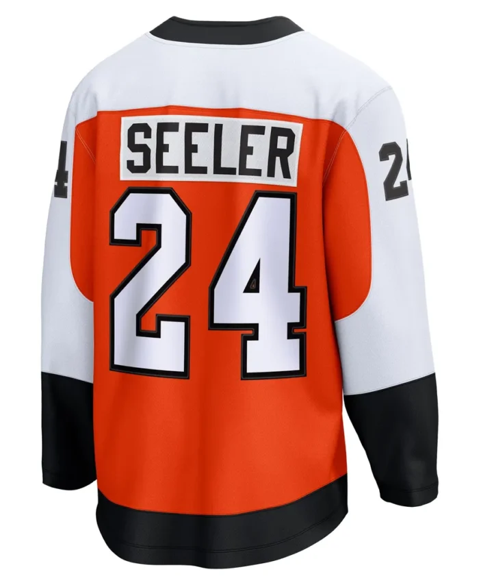Nick Seeler Philadelphia Flyers Fanatics Home Breakaway Jersey - Orange