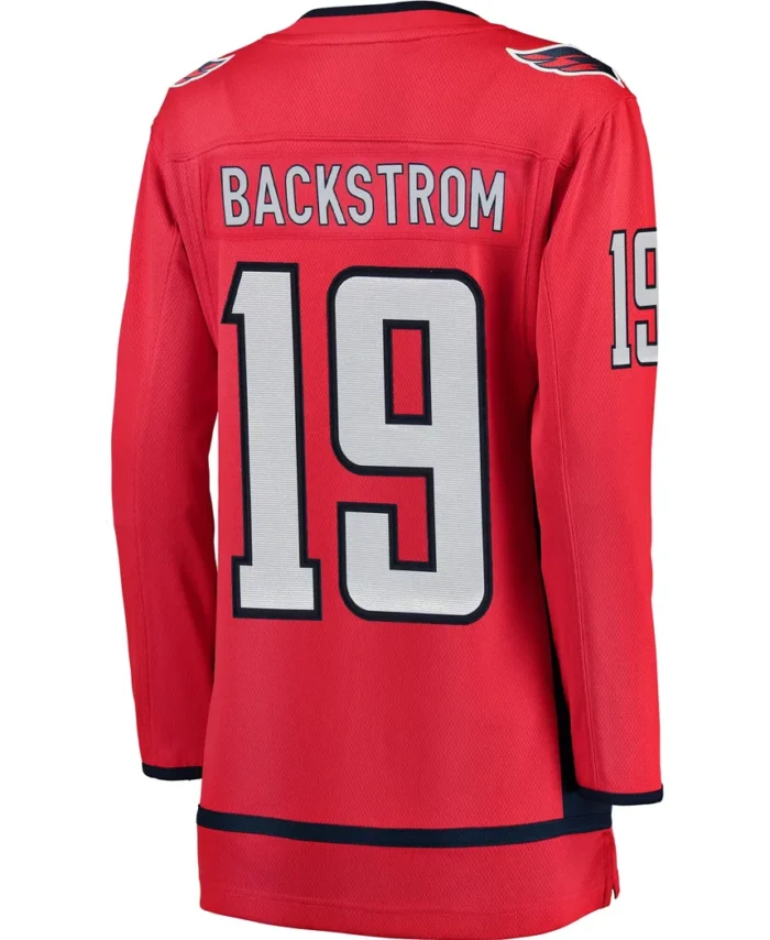 Nicklas Backstrom Washington Capitals Fanatics Women Home Breakaway Player Jersey - Red