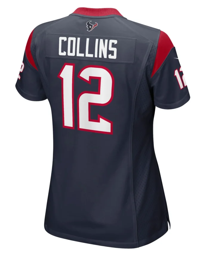 Nico Collins Houston Texans Women's Game Jersey - Navy