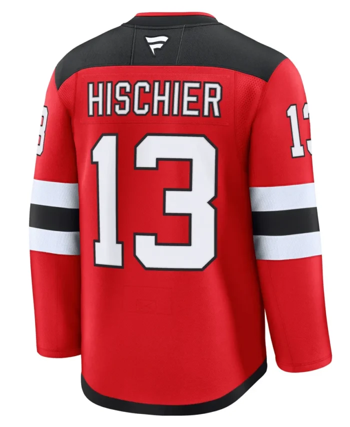 Nico Hischier New Jersey Devils Fanatics Home Premium Jersey - Red