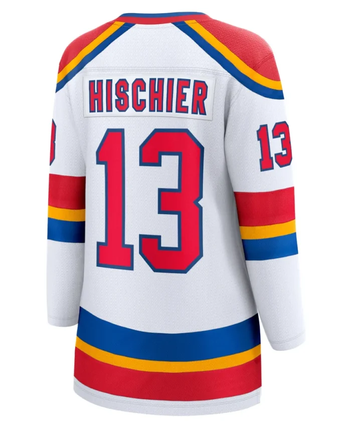 Nico Hischier New Jersey Devils Fanatics Women Captain Patch Special Edition 2.0 Breakaway Player Jersey - White