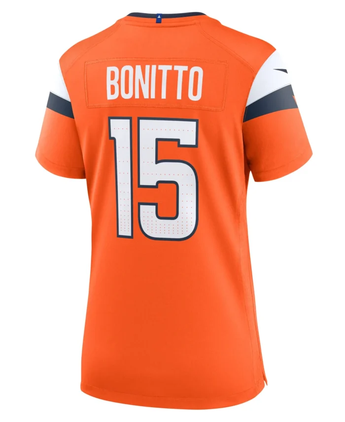 Nik Bonitto Denver Broncos Women's Team Game Jersey -  Orange