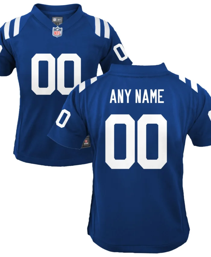Indianapolis Colts Youth Custom Game Jersey - Royal
Customized Item