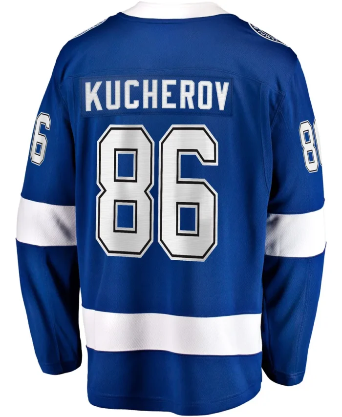 Nikita Kucherov Tampa Bay Lightning Fanatics Home Breakaway Jersey - Blue