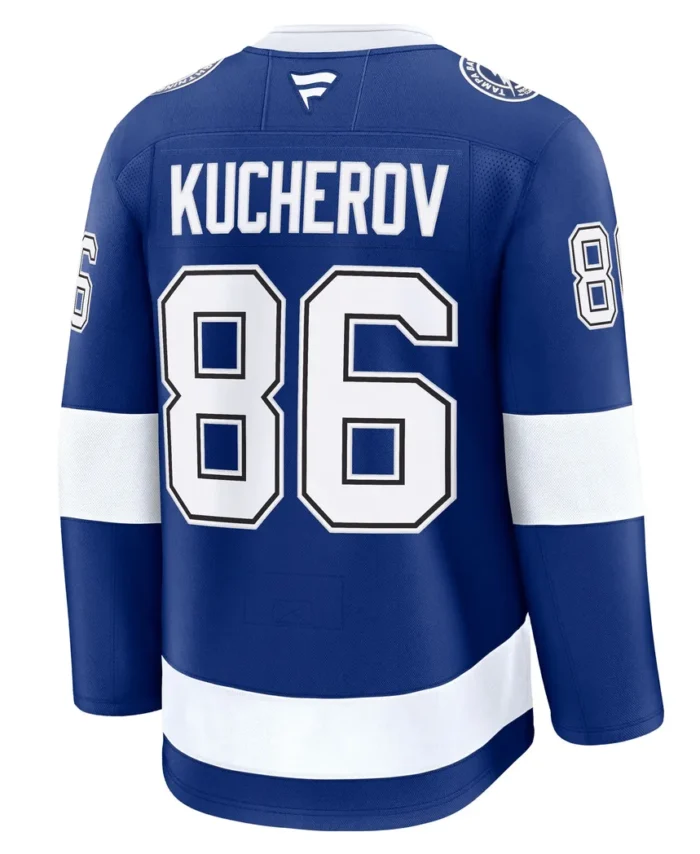 Nikita Kucherov Tampa Bay Lightning Fanatics Home Premium Jersey - Blue