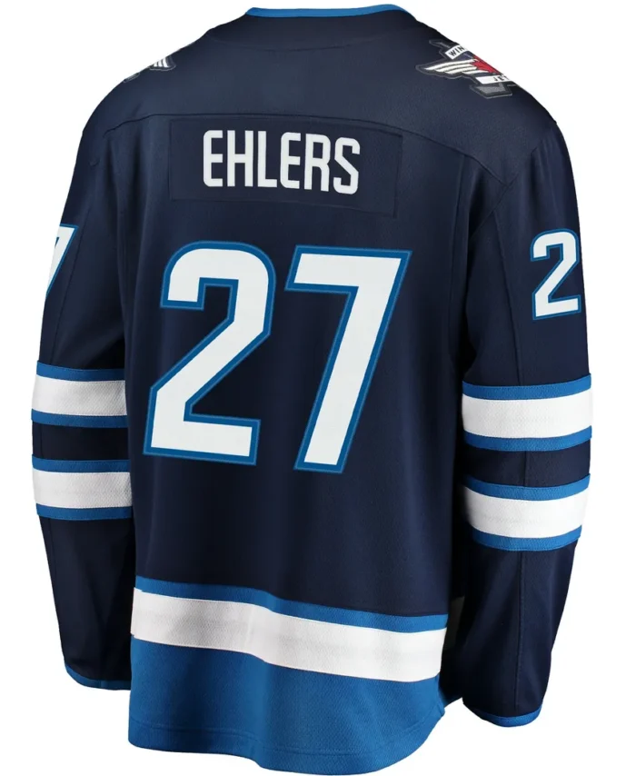 Nikolaj Ehlers Winnipeg Jets Fanatics Breakaway Replica Jersey - Navy
