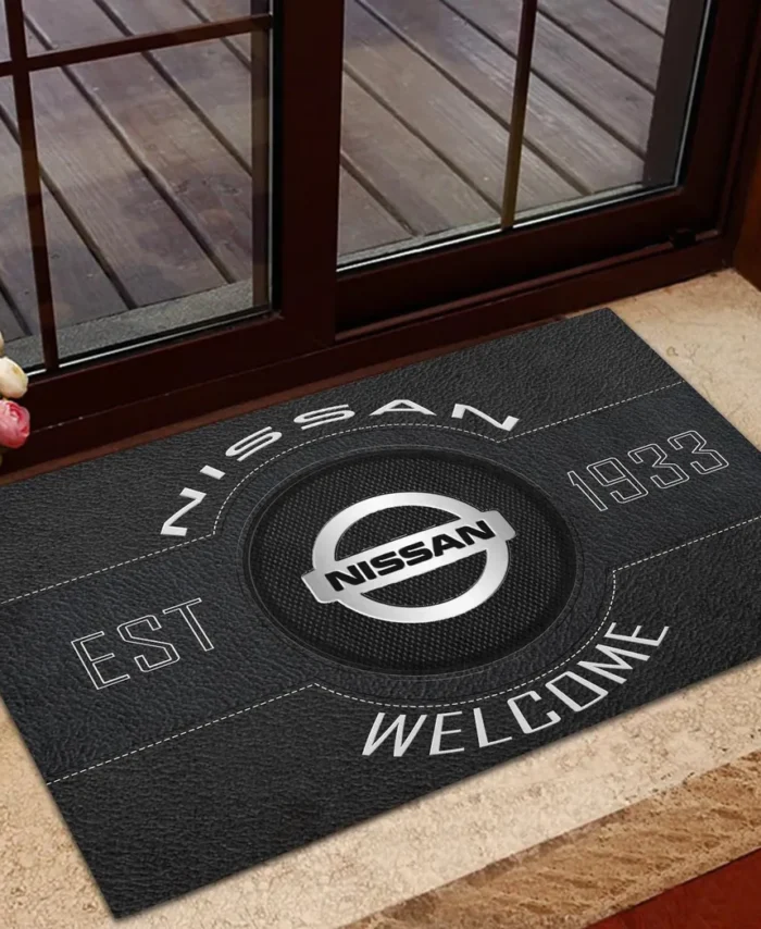 Electric Vehicle Doormat, All Over Print Doormat For Car Lovers CAR169 - Black