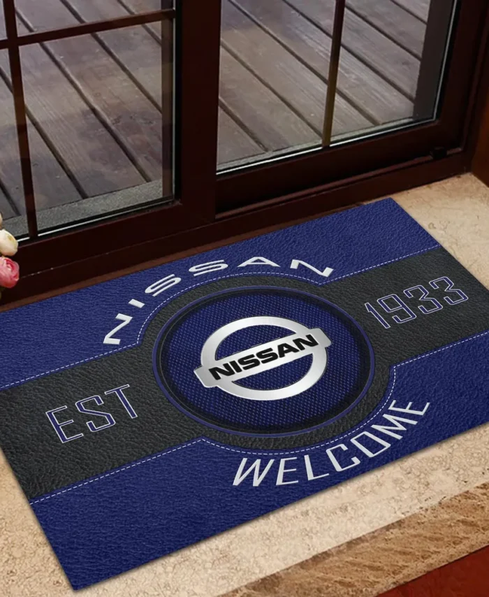 Sport Coupe Doormat, All Over Print Doormat For Car Owners CAR169 - Blue
