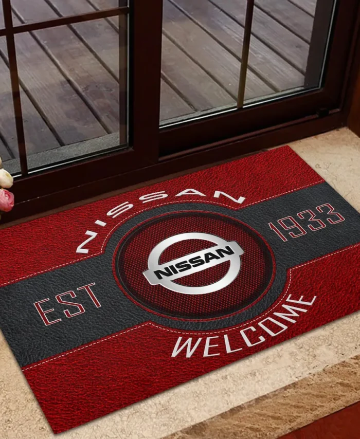 Urban Auto Doormat, All Over Print Doormat For Car Fans CAR169 - Red