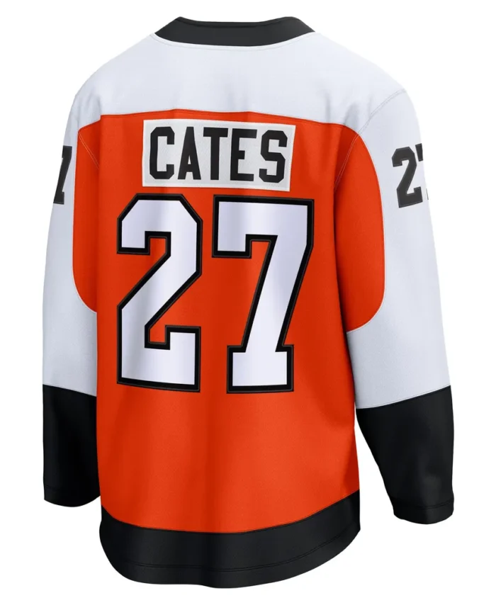 Noah Cates Philadelphia Flyers Fanatics Home Breakaway Jersey - Orange