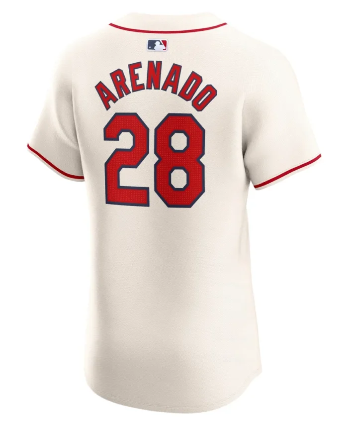 Nolan Arenado St. Louis Cardinals Alternate Elite Player Jersey - Cream
