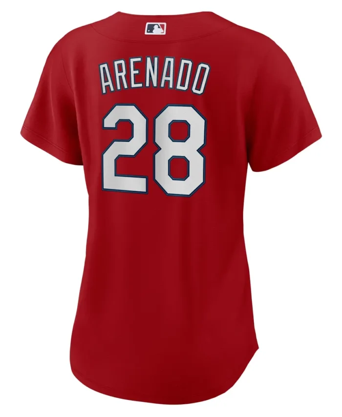 Nolan Arenado St. Louis Cardinals Women Alternate Replica Player Jersey- Red