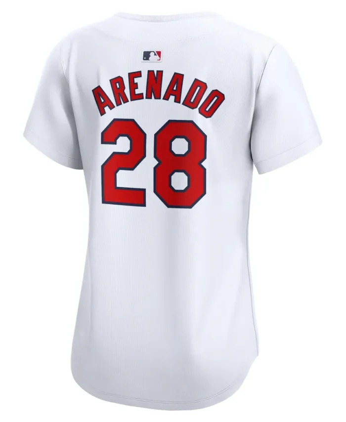 Nolan Arenado St. Louis Cardinals Women Home Limited Player Jersey- White
