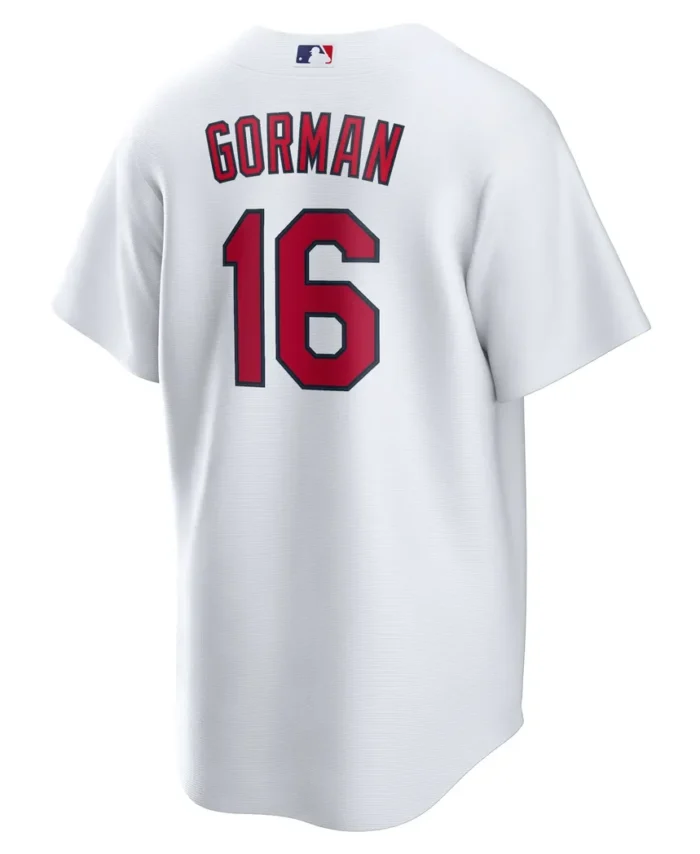 Nolan Gorman St. Louis Cardinals Home Replica Jersey - White