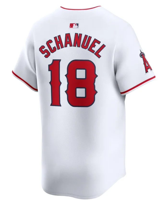 Nolan Schanuel Los Angeles Angels Home Limited Player Jersey - White