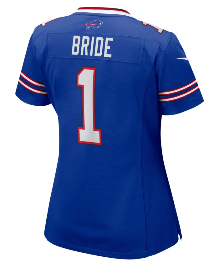 Number 1 Bride Buffalo Bills Women's Game Jersey - Royal