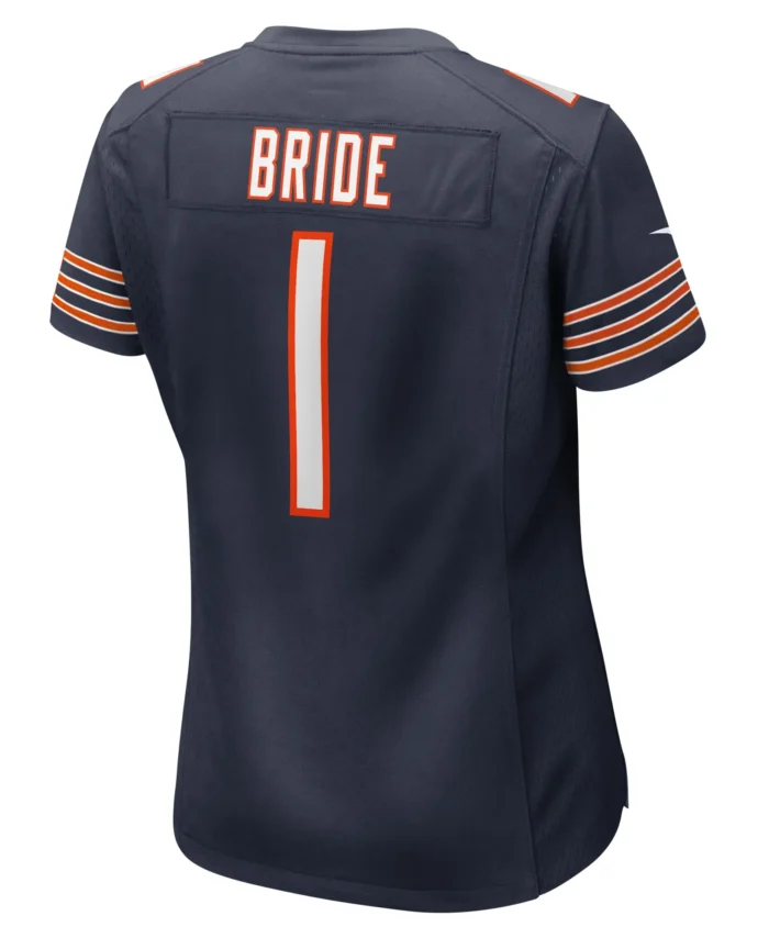 Number 1 Bride Chicago Bears Women's Game Jersey - Navy