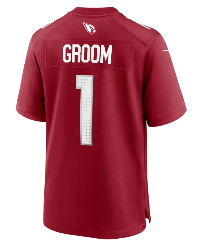 Number 1 Groom Arizona Cardinals Game Jersey - Cardinal