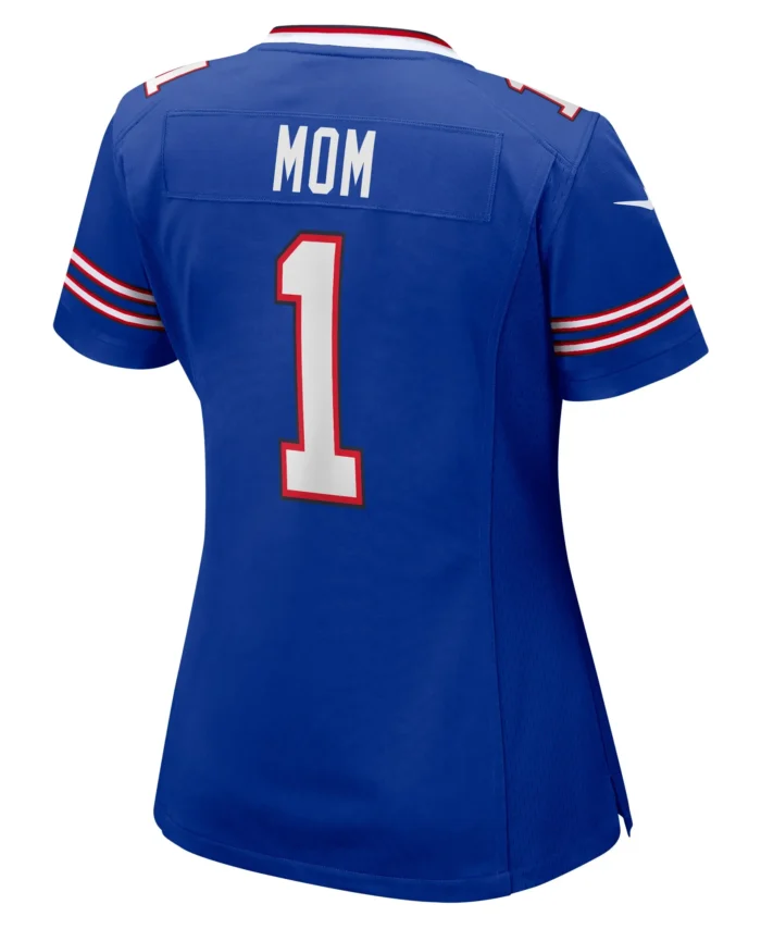 Number 1 Mom Buffalo Bills Women's Game Jersey - Royal