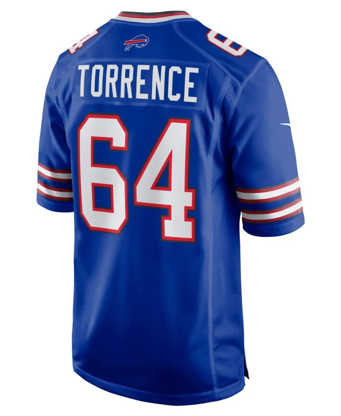 O'Cyrus Torrence Buffalo Bills Home Game Jersey - Royal