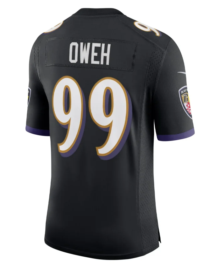 Odafe Oweh Baltimore Ravens Vapor Limited Jersey - Black