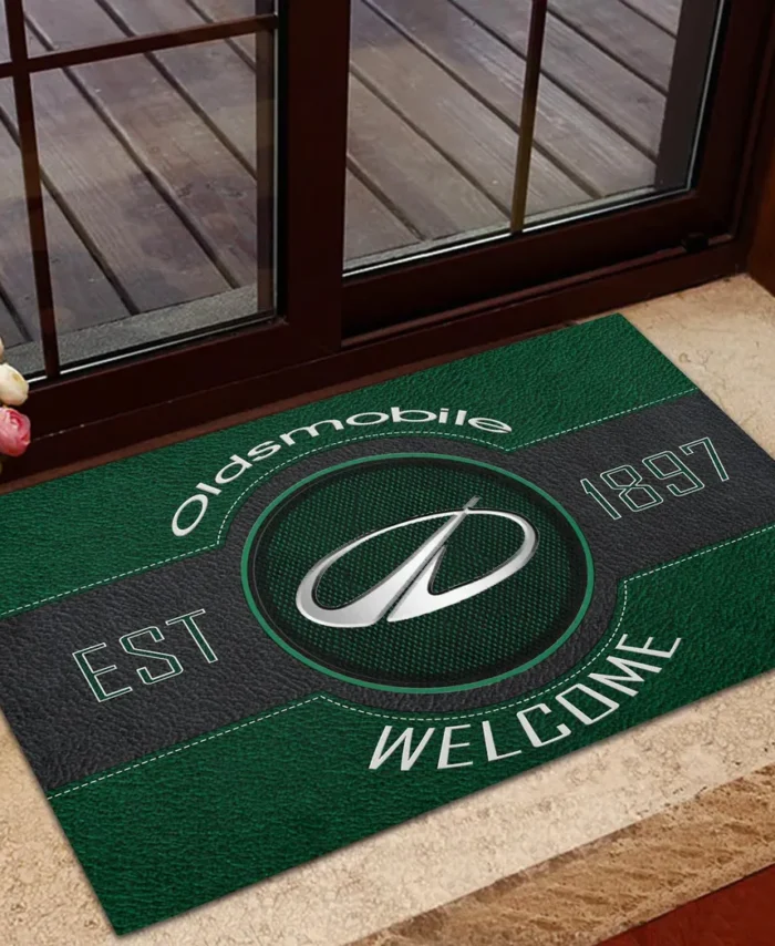 Classic Sedan Doormat, All Over Print Doormat For Car Fans CAR169 - Green