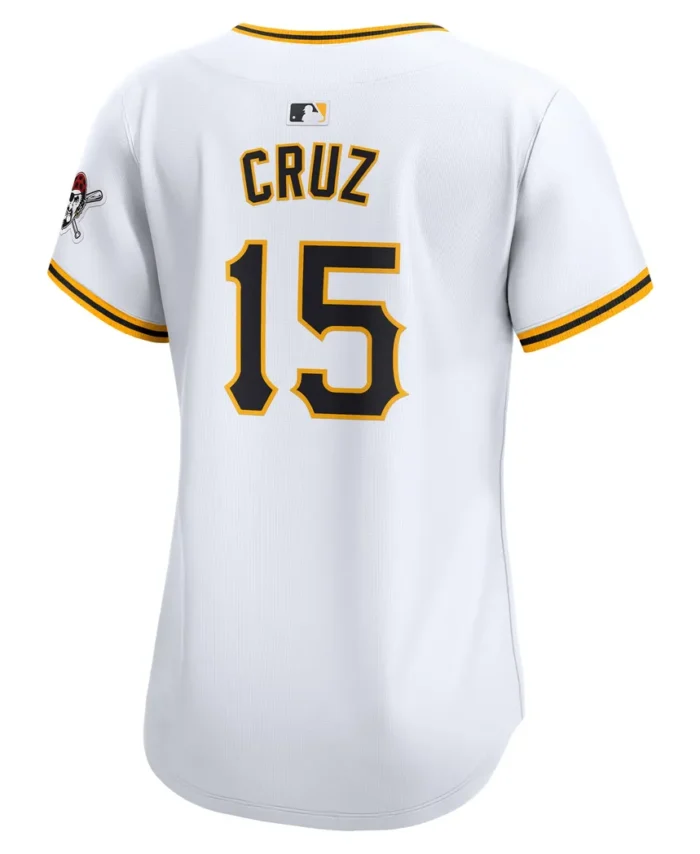 Oneil Cruz Pittsburgh Pirates Women Home Limited Player Jersey- White