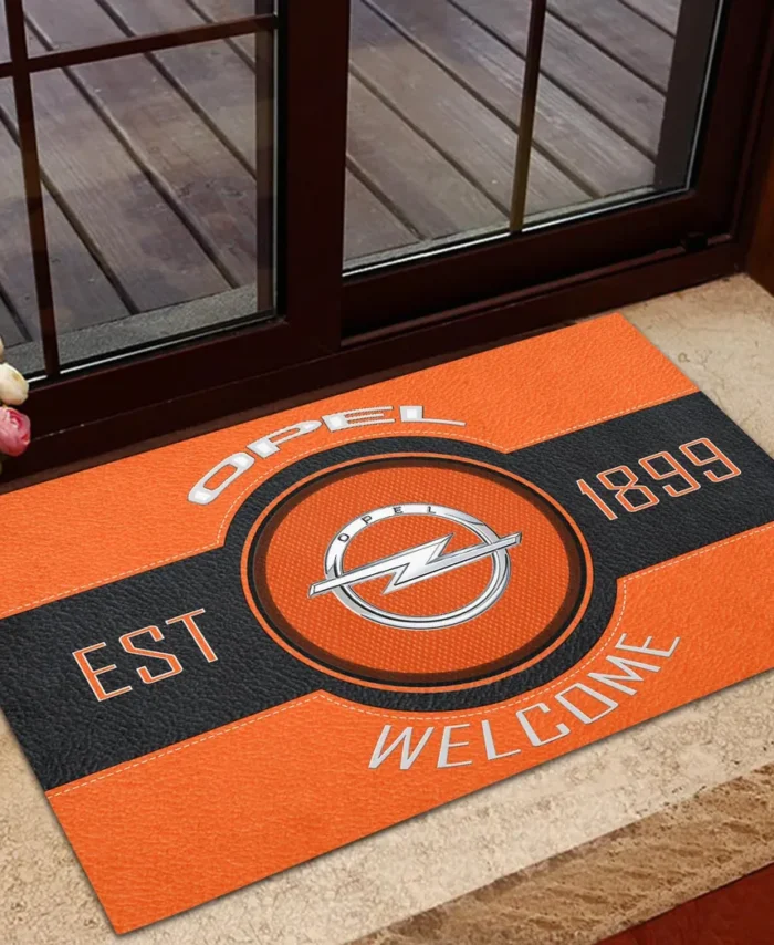 Everyday Ride Doormat, All Over Print Doormat For Car Lovers CAR169 - Orange