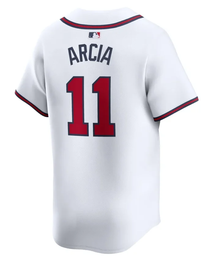 Orlando Arcia Atlanta Braves Home Limited Player Jersey - White