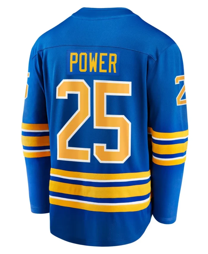 Owen Power Buffalo Sabres Fanatics Home Breakaway Player Jersey - Royal