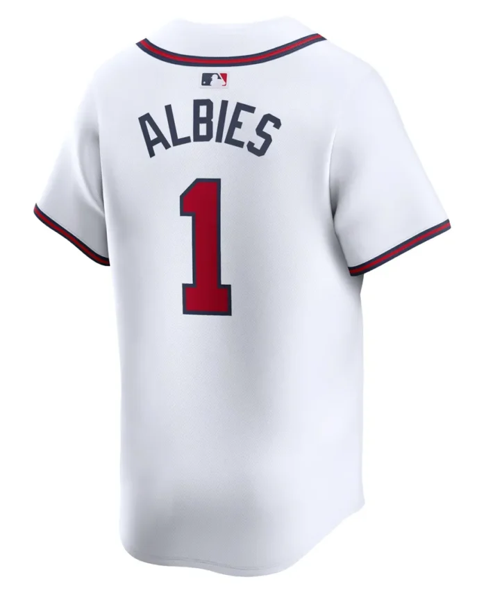 Ozzie Albies Atlanta Braves Home Limited Player Jersey - White