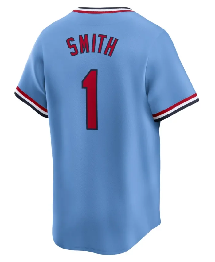 Ozzie Smith St. Louis Cardinals Throwback Cooperstown Limited Jersey - Royal