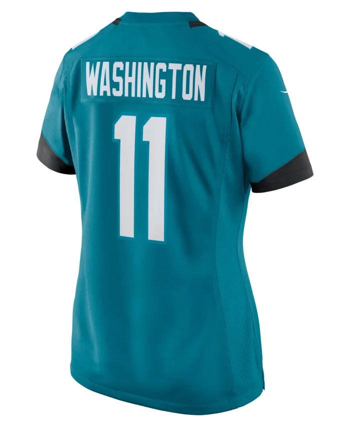 Parker Washington Jacksonville Jaguars Women's Team Game Jersey -  Teal