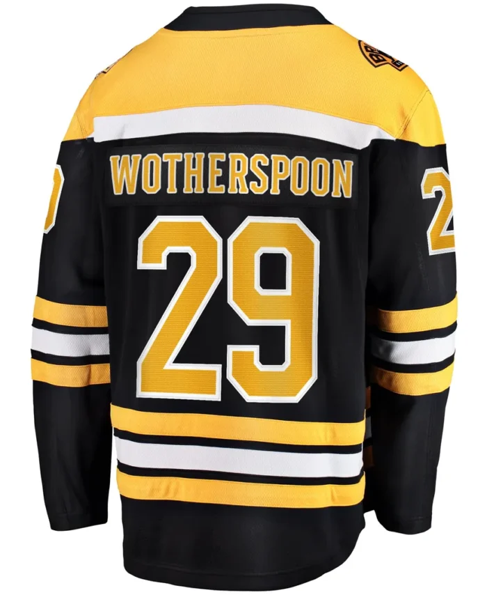 Parker Wotherspoon Boston Bruins Fanatics Home Premier Breakaway Player Jersey - Black