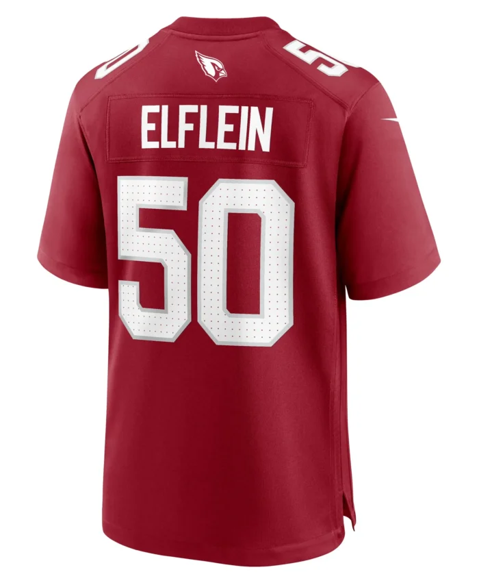 Pat Elflein Arizona Cardinals Team Game Jersey -  Cardinal