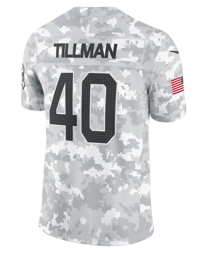 Pat Tillman Arizona Cardinals 2024 Salute to Service Retired Player Limited Jersey - Arctic Camo