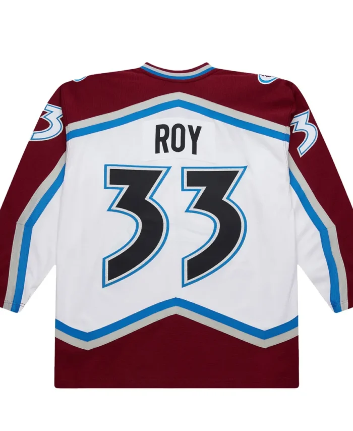 Patrick Roy Colorado Avalanche 2000-01 Power Play Jersey - White