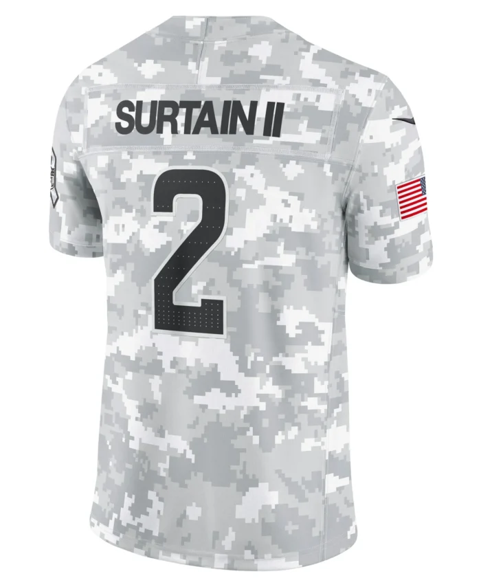 Patrick Surtain II Denver Broncos 2024 Salute to Service Limited Jersey - Arctic Camo