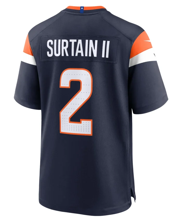 Patrick Surtain II Denver Broncos Mile High Collection Alternate Game Jersey - Navy