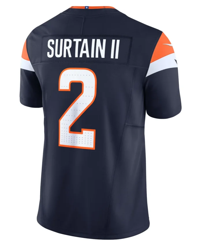 Patrick Surtain II Denver Broncos Mile High Collection Vapor F.U.S.E. Limited Jersey - Navy