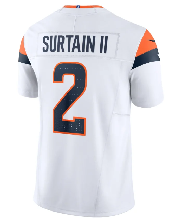 Patrick Surtain II Denver Broncos Mile High Collection Vapor F.U.S.E. Limited Jersey - White