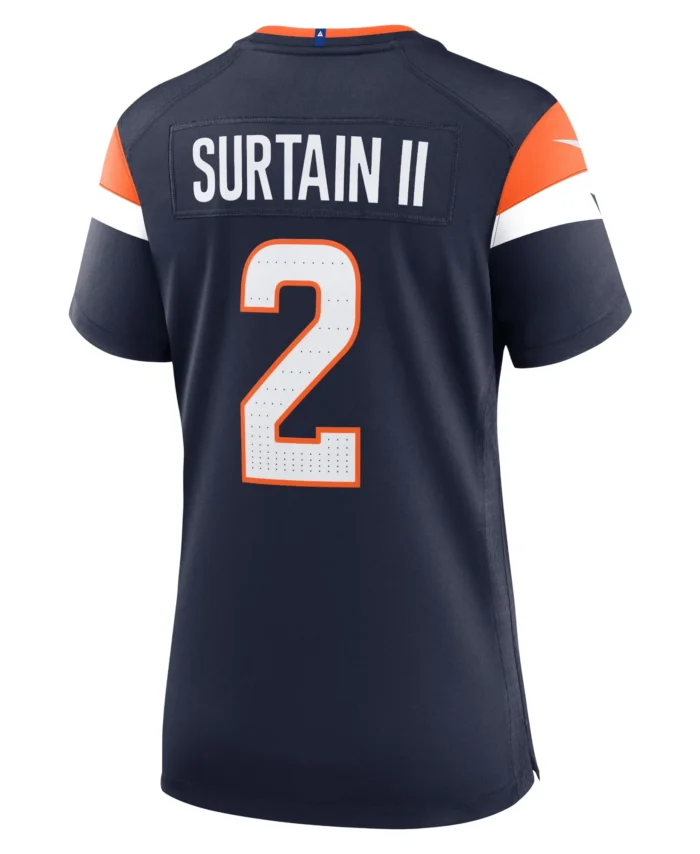 Patrick Surtain II Denver Broncos Women's Mile High Collection Alternate Game Jersey - Navy