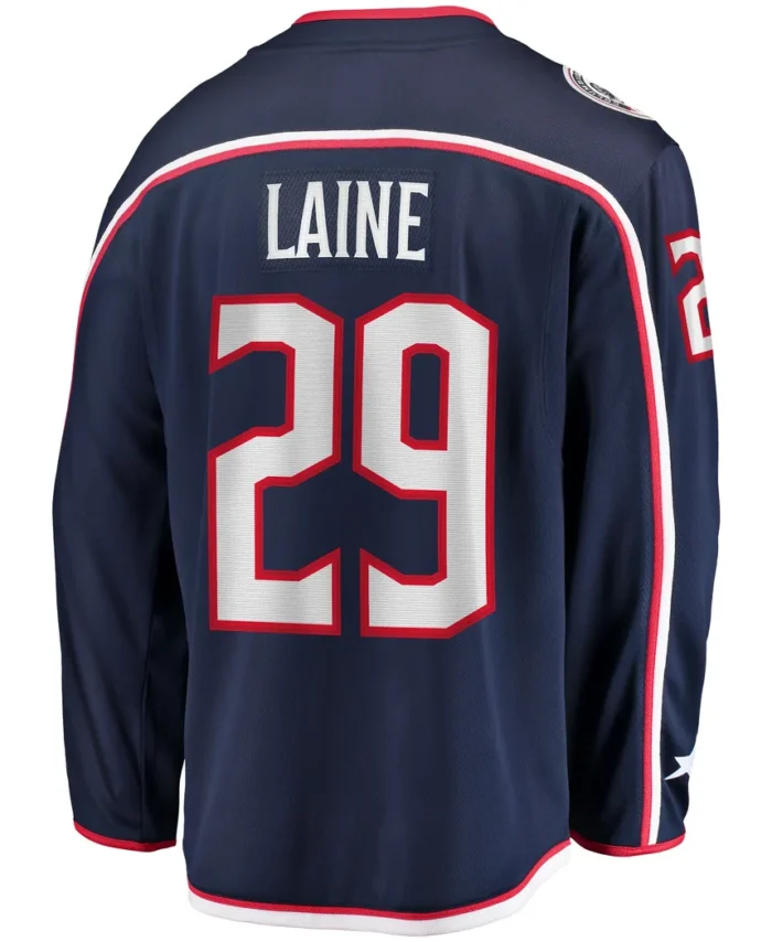 Patrik Laine Columbus Blue Jackets Fanatics Home Breakaway Jersey - Navy