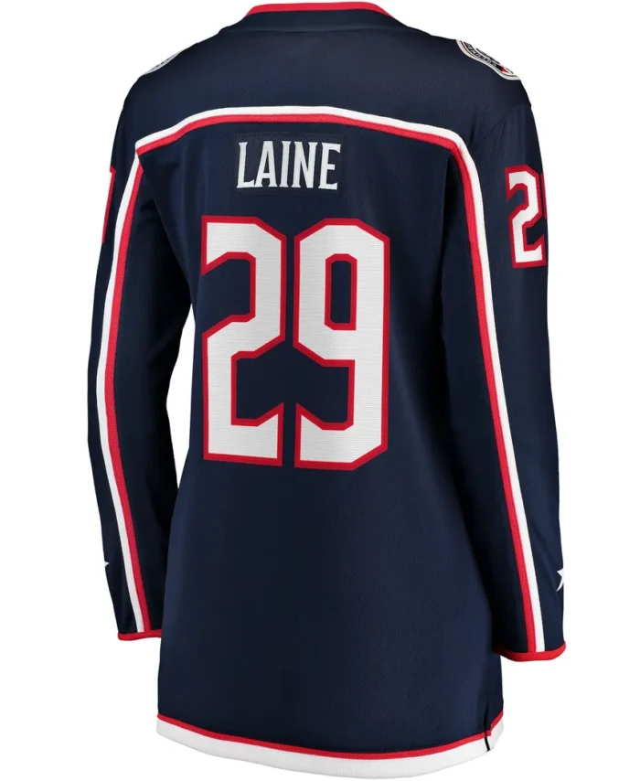 Patrik Laine Columbus Blue Jackets Fanatics Women Home Breakaway Jersey - Navy